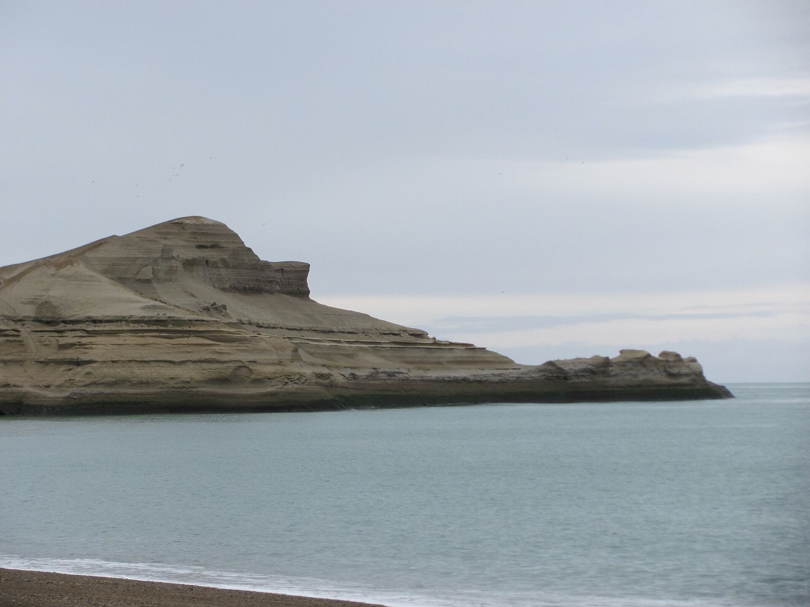 Costa y Cabeza del León en el Parque Nacional Monte León